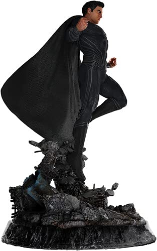 Weta Workshop Limited Edition Polystone - Justice League (Zack Snyder) - Superman - Black Suit - 1:4 Scale Statue #TOP7