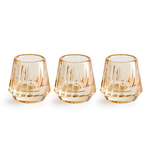 【WBC世界チャンピオン井崎英典氏推奨】エペイオス(Epeios) コーヒーカップ 3点セット キスカップ エペイオス 45ml テイスティング ロックグラス 耐熱陶器 火傷防止 エスプレッソ デミタス おしゃれ ギフトセット プレゼント アンバー