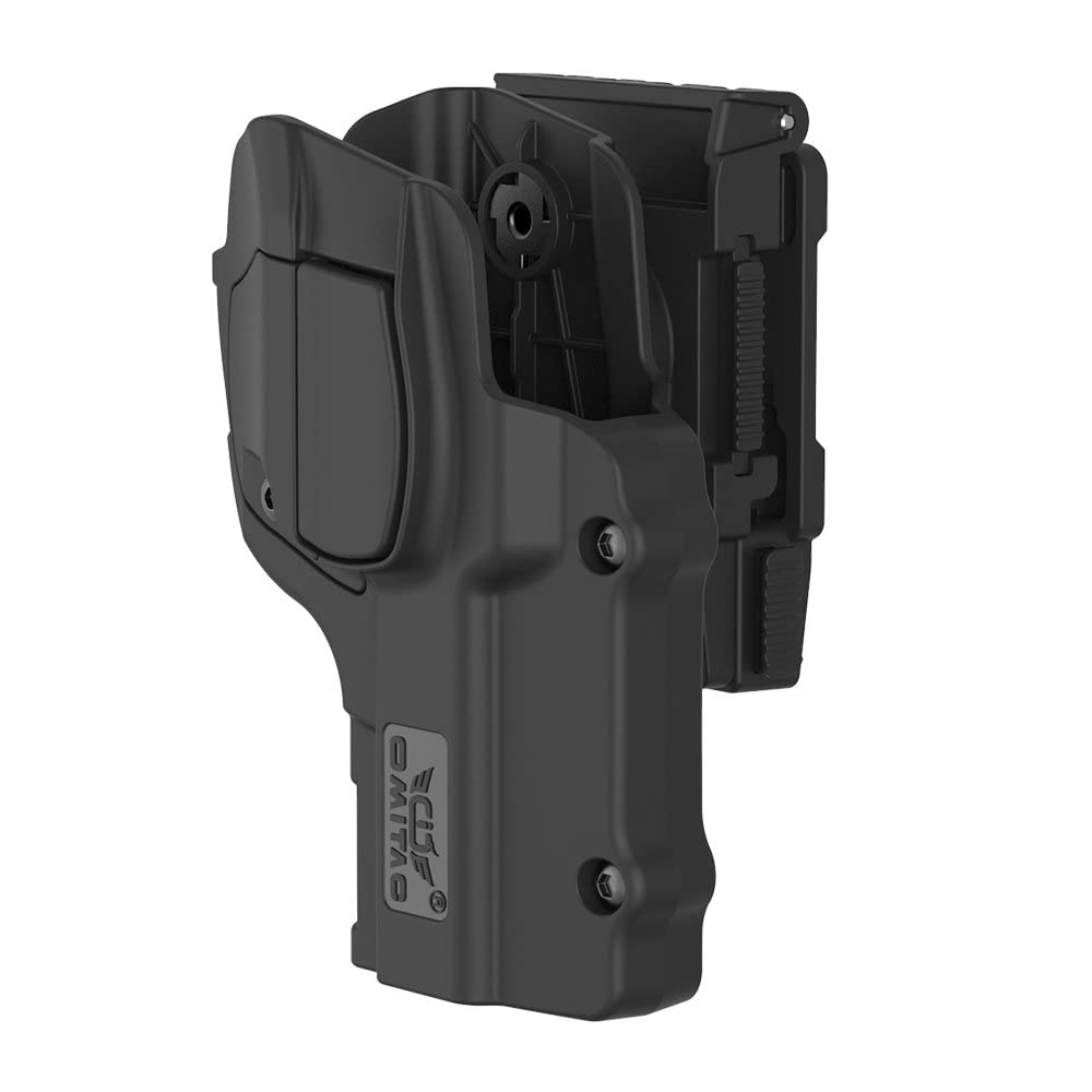 Clip da Cintura per Beretta 92 con Rotazione a 360°, OWB per 92FS 98fs, Mano Destra, Indice Liberazione Automatica, Esterno alla Cintura