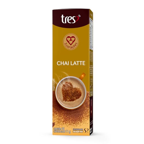 3 Corações Cápsula Chai Latte TRES - 10 Unidades