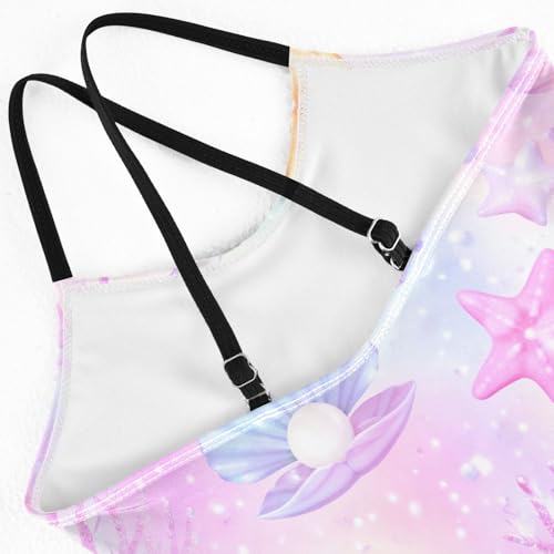 Image of Girls One Piece Swimsuits, Lion Beach Bathing Suit Sport Halter Swimwear, 3T