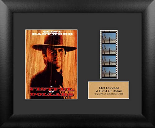 Clint Eastwood Fistful of Dollars 35mm Film Cell Display