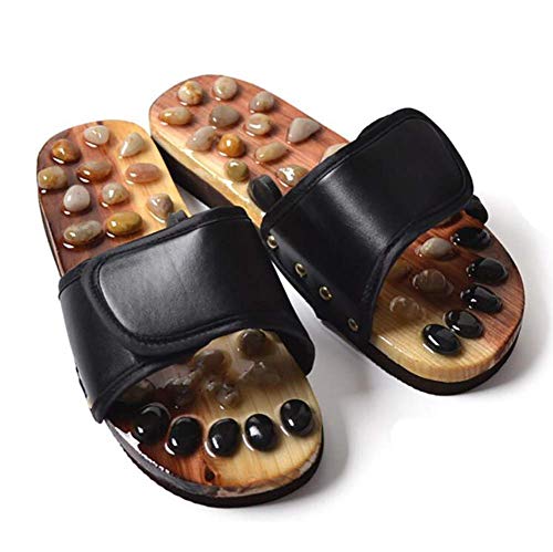 XBSLJ Zapatillas De Masaje Zapatillas de Masaje Unisex Zapatos Reflexología podal Acupresión Fascitis Plantar Cuidado de los pies Sandalias de relajación Cover