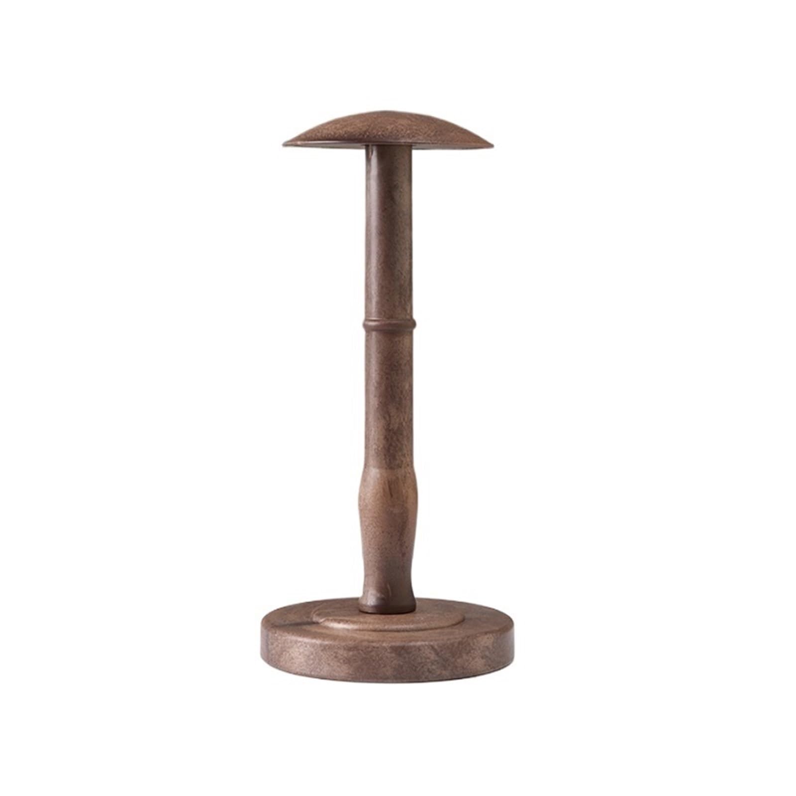 YAOHY Wooden Hat Rack Stand, Hat Organizer and Display Rack, Hat Display Stand, Wig Rack or Jewelry Display Riser