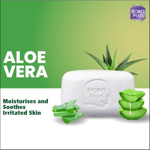 Boroplus Antiseptic And Moisturising Bathing Soap With Aloe Vera, Neem And Tulsi | 99.9% Germ And Virus Protection | For Smooth, Soft & Nourished Skin, 125G (Pack Of 6) - Image 7