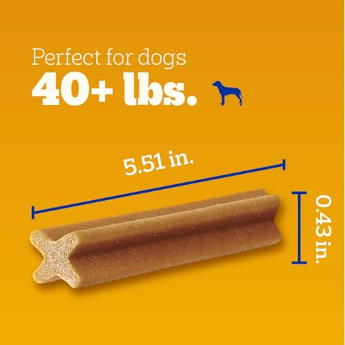 image for Pedigree Dentastix Dental Dog Treats for Large Dogs Original with Real