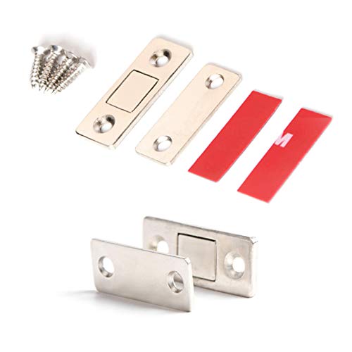 Abimy - Imanes magnéticos para puerta de armario y armario de cocina Cover