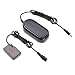Produktbild Hersmay Kamera Netzteil Versorgung ACK-E18 + 5V3A Ladegerät Kabel + DR-E18 BG-E18 LP-E17 Dummy Batterie DC Grip für Canon EOS 750D Kiss X8i T6i 760D T6S 77D 800D 200D Rebel SL2