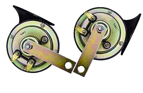 Image of AMN Horn Hyundai Creta car Sound (Low + High) Compatible dual tone (Horn & Relay)