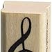 Stamps by Impression Treble Clef Rubber Stamp