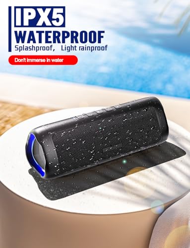 Image of UOHHBOE 30W Bluetooth Speaker, Portable Waterproof Speaker with Deep Bass