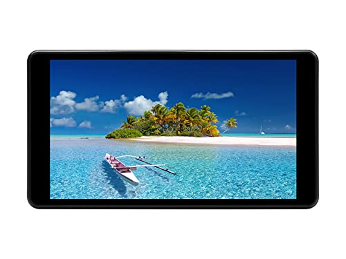 Image of waveshare 5.5inch Capacitive Touch AMOLED Display Compatoble with Raspberry Pi 4B Comes with Protection Case 1080x1920 Resolution HDMI Toughened Glass Panel