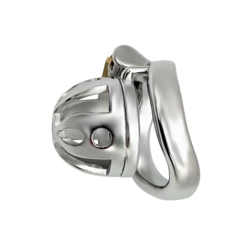 Gabbia per Uomo in Acciaio Inossidabile, Regolabile, Curva, Accessorio per Casa (40mm)