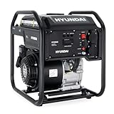 HYUNDAI Inverter Stromerzeuger HY3800i – 3.8 kW max. Leistung, Benzin Generator mit reinem Sinusstrom, 2x 230V, ECO-Modus, ideal für Camping, Baustelle und als Notstromaggregat