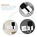 Holibanna 4pcs Wall Mount Phone Holder Hidden Wire Storage Home Office Accessory Phone Charger Rack