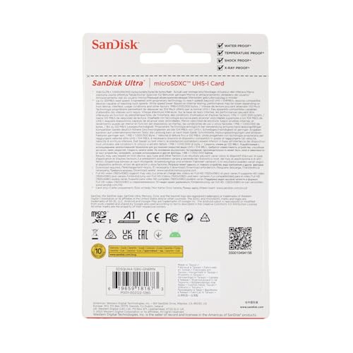 Image of SanDisk Ultra microSD UHS-I Card 128GB, 120MB /s R