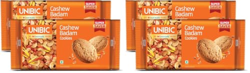 Image of Unibic Cashew Badam Cookies|Weight may vary 900g /975g (Pack of 2)