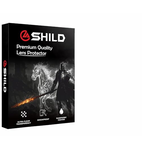 Image of SHILD Back Camera Lens Protector for - (1 Pack) | 3D Premium Camera Glass Guard | Scratch Resistant | Ultra Clear | Easy Installation (Black) (Pixel 7 Pro)