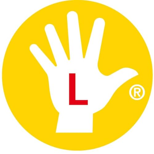 STABILO - Schul-Set für Linkshänder - EASYgraph S in blau - inkl. Spitzer + Radierer