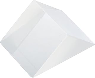 SOLUSTRE 1Pc Equipamento De Ensino De Física Lente De Instrumento Óptico Prisma Prisma Triplo Para Física Prisma Triangular Espectro De Luz Prisma Adereços Ferramenta T Espectrômetro