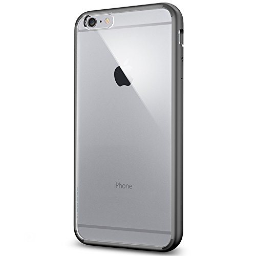 Spigen Ultra Hybrid iPhone 6 Plus Case with Air Cushion Technology and Hybrid Drop Protection for iPhone 6 Plus - Gunmetal