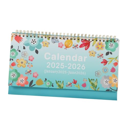 HYTROVE ヶ月スタンディングデスクカレンダー 英語表記 月間プランナー オフィス用卓上装飾 軽量耐久 ポータブル設計 計画管理に