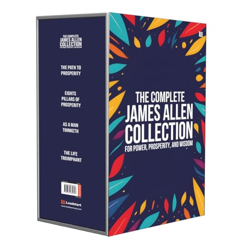Image of The Complete James Allen Collection for POWER, PROSPERITY, and WISDOM [4 Book Combo] Classic Self Help| As a Man Thinketh | The Path to Prosperity | Eight Pillars of Prosperity | The Life Triumphant