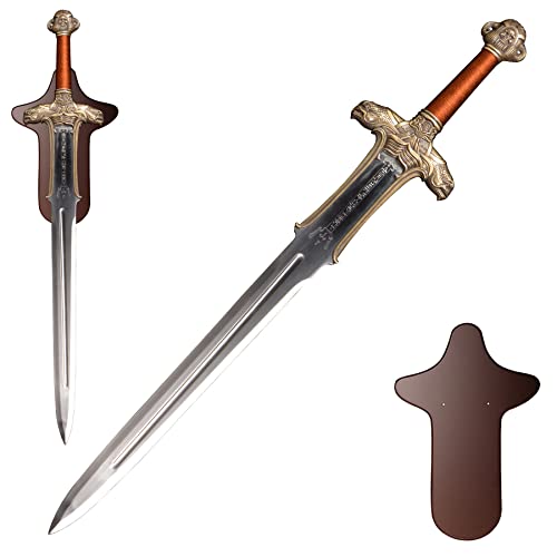 Conan The Barbarian, Conan Sword Barbarian Sword,King's Sword, Warrior Sword, Western Sword, 39 inches, with Hanging Plate