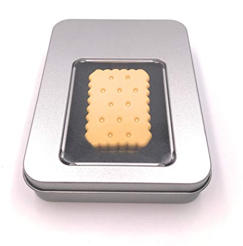 Clé USB biscuit chocolat 128 Go USB 3.0 avec coffret aluminium - 3