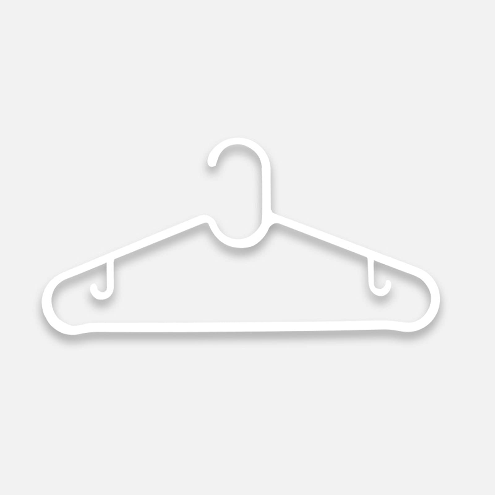 Perchas De Plástico Multifunción, Percha para La Ropa Mojado y Seco, para Chaquetas Ligeras, Camisas, Pantalones, Jerseys, Tops, Polos, Faldas