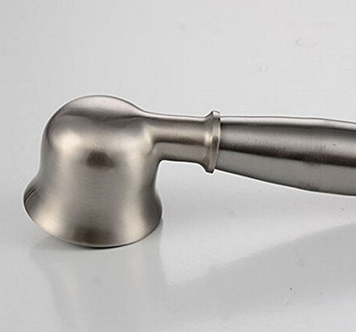 Ensemble de douche en laiton de qualité supérieure finition nickel brossé Gowe - 5
