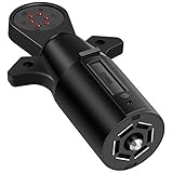 SUZCO 7-Way 6 Function RV Plug Tester for SUV Truck Trailer Lights & Controller