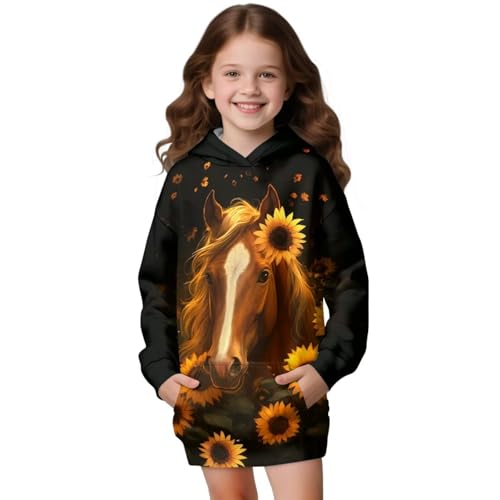 Sweat à capuche pour l'école et sorties d'hiver en famille pull ado 5-14