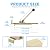 Samger Cast Steel Hardwood Flooring Jack Professional Ratcheting Hardwood Plank Jack Vinyl Flooring Tools for Laminate Flooring Installation Hard Wood Straight Tile Contractor Hand Tool