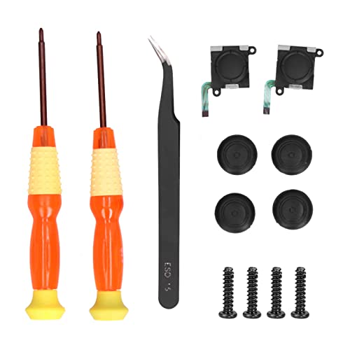 Joystick analógico de 3 dimensões, kit de reparo de joystick de chave de fenda de precisão fácil de