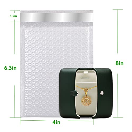Bubble Mailers 4X8 Inches 50Pcs | Padded Envelopes Mailers | Sealing Shipping Bags For Small Business, Shipping Envelopes With Self Sealing, Waterproof And Tearproof #TOP2