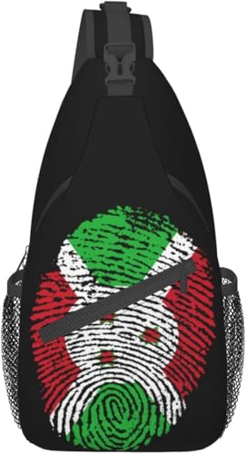 Mochila tipo bandolera unisex para senderismo miniatura 1