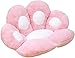 Ghlevo Coussin de siège Mignon Cashop Paw Shape Sofa Sofa Pause Canapé de Bureau Chaise de Bureau Coussin Tapis de Sol respectueux de la Peau (Color : Pink)