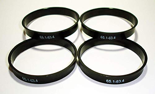 Centradores 4 LLANTA 65.1-63.4 Aros para Llantas BBS BWA CH Originles Citroen Peugeot RH SPEEDLINE STILAUTO Cover