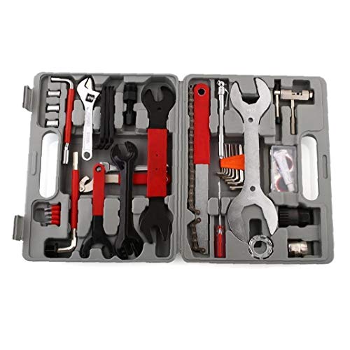 Bicycle Repair Kit Multifunction Tools Mechanic Maintenance Set for Mountain Road Bike Silver Bicycle Supplies - Image 7