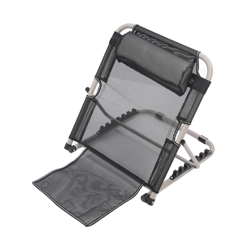 Respaldo de cama ajustable con elevación y almohada plegable para reposo ergonómico 8