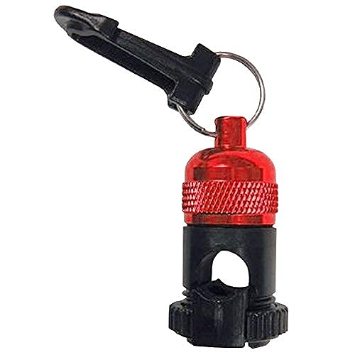 Trident Diving Equipment R534 Magnetic Adjustable Hose & Octo Holder with Clip - Red