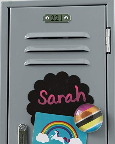Extra Large Chalkboard Labels - Erasable Decorative Magnetic Chalkboard Tiles - Set Of 2 Reusable Chalkboard Sticker Magnet Paper- Cut Adhesive Sheets To Make Any Surface A Magnetic Chalk Board! #TOP3