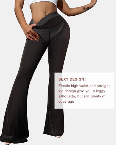Sheer Pants for Women Mesh Pants Bathing Suit Cover Sexy Swimsuit Coverup for Women See Through Pants Swim Lace Pants4