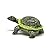 ZOOCRAFT Ceramic Land Tortoise Turtle Figurine Hand Painted Porcelain Miniatures Garden Decor Collectibles
