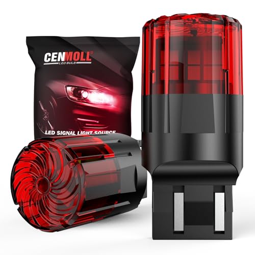 Bombilla LED W21/5W 7443 7440 – Superbrillante 3200LM, 6000K, 12V-24V – Para Marcha Atrás, Freno, Intermitentes Y DRL – Pack De 2 – Larga Duración 60.000h