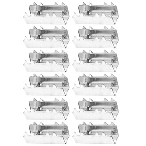 Timing Belt Clips 12pcs Stainless Steel Open Belt Clamps