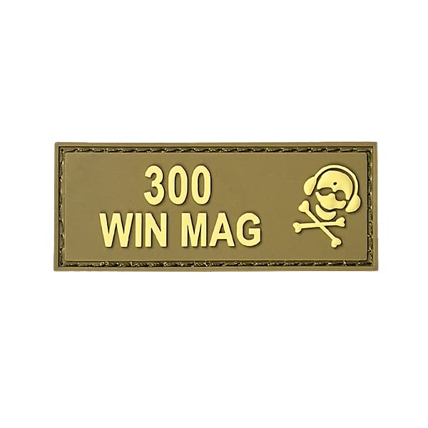 G-CODE Caliber Patch - TAN on TAN - (300 Win MAG)