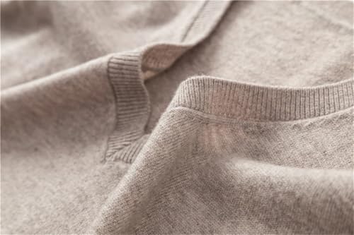 Dcvmvmn Men Merino Wool Sweater Autumn Winter V-Neck Pullovers Thick Warm Knitwear Cashmere Sweaters3
