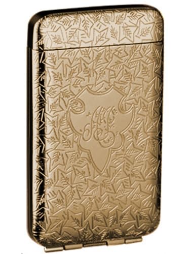 Image of GUIPAI Metal Cigarette Case | Smart Internal Divider | Retro and Stylish | Pocket size | Gift Pouch Included | Unisex |